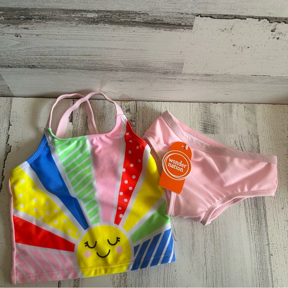 Toddler Tankini Bathing Suit Size 2T NEW
